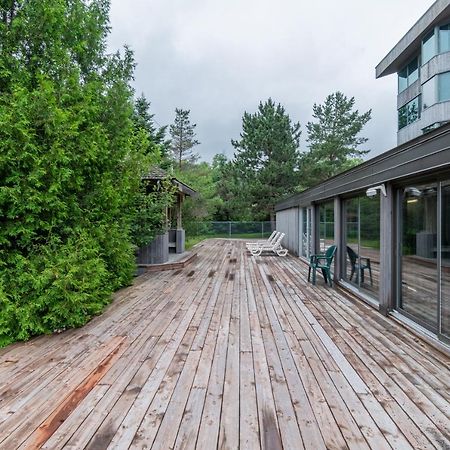 Condo Avec Parc Aquatique ! Beaupre Luaran gambar