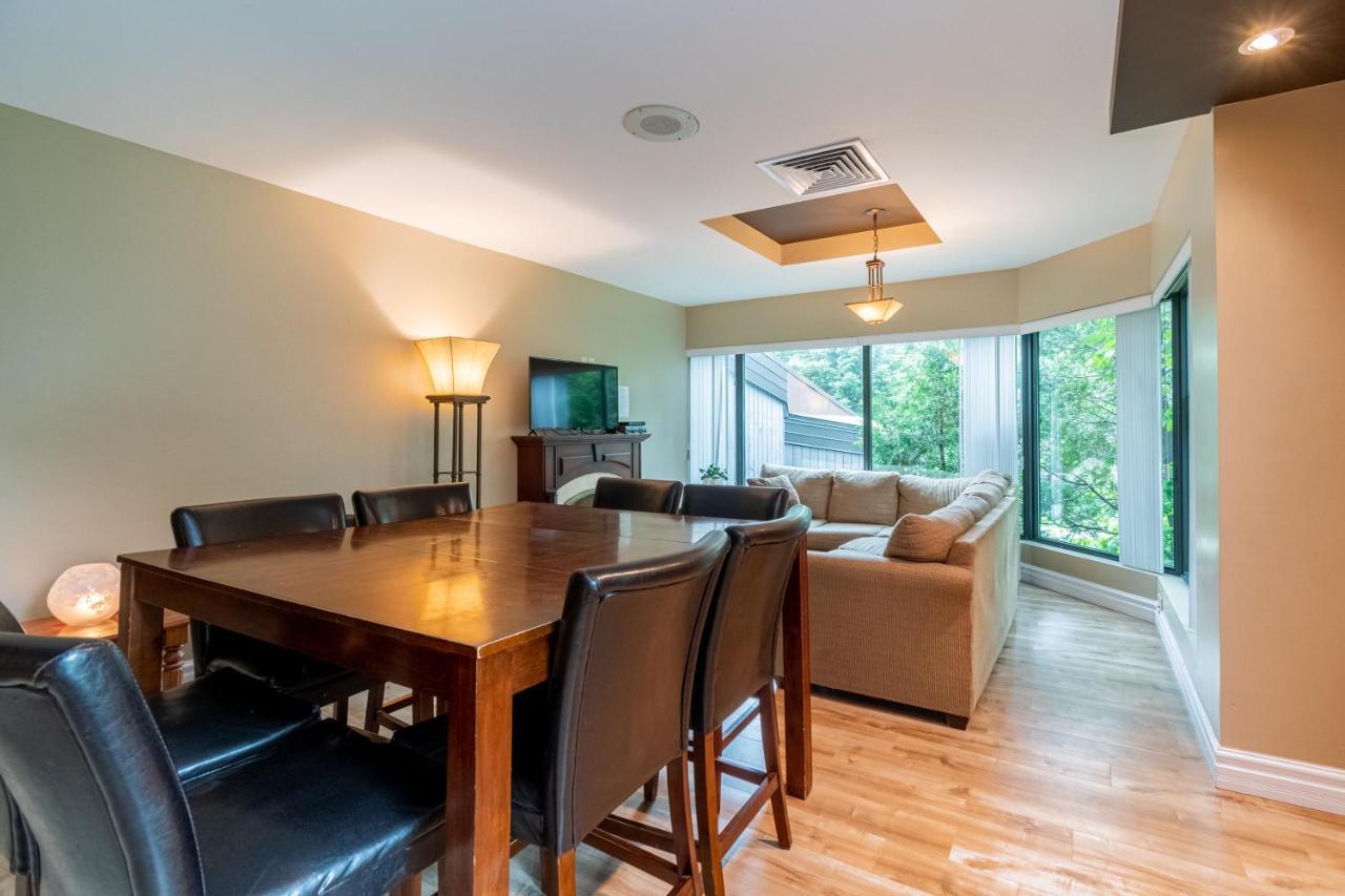 Condo Avec Parc Aquatique ! Beaupre Luaran gambar