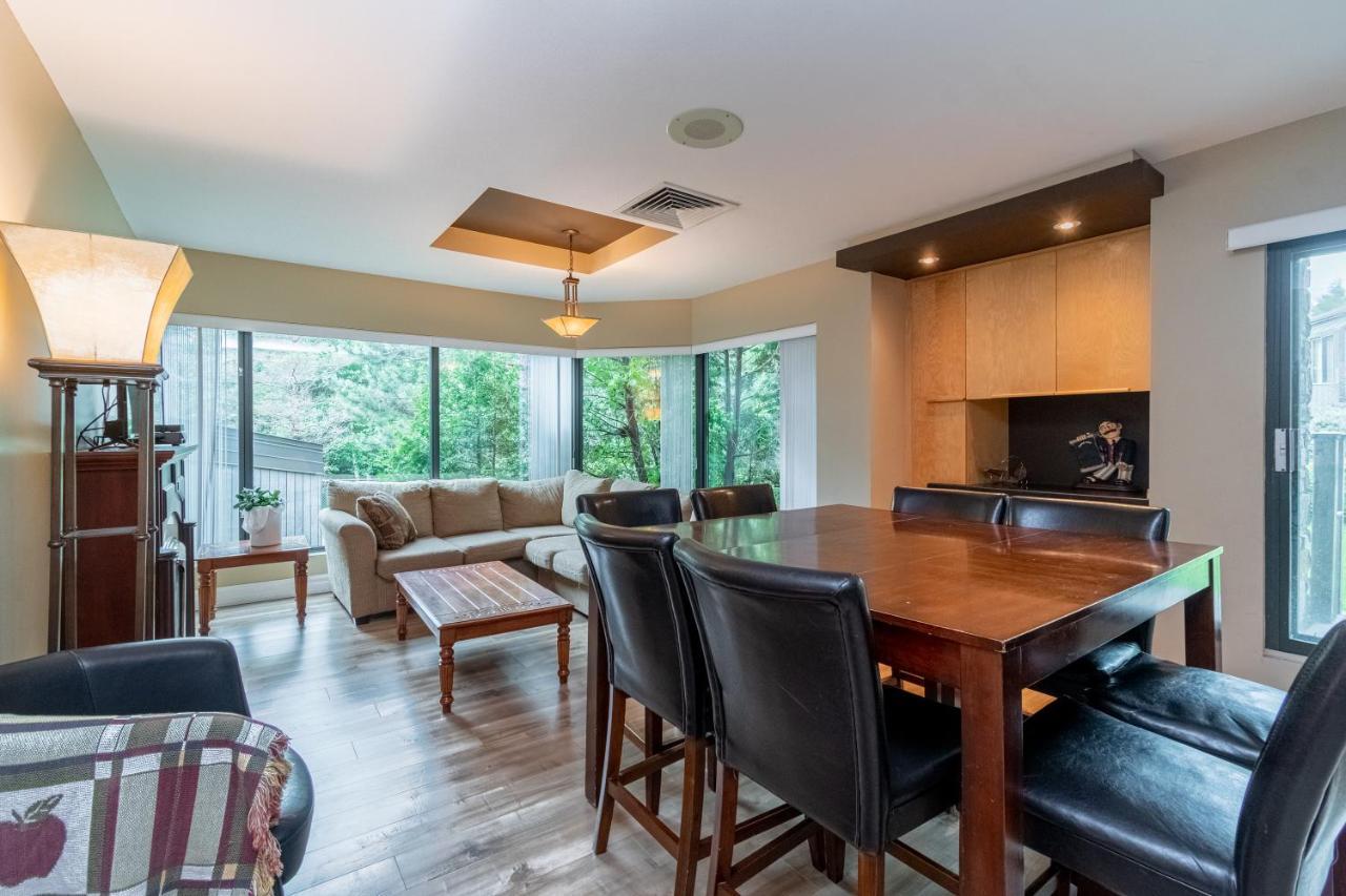 Condo Avec Parc Aquatique ! Beaupre Luaran gambar